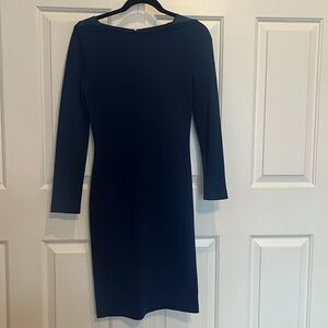 St.John womens size 2 blue dress